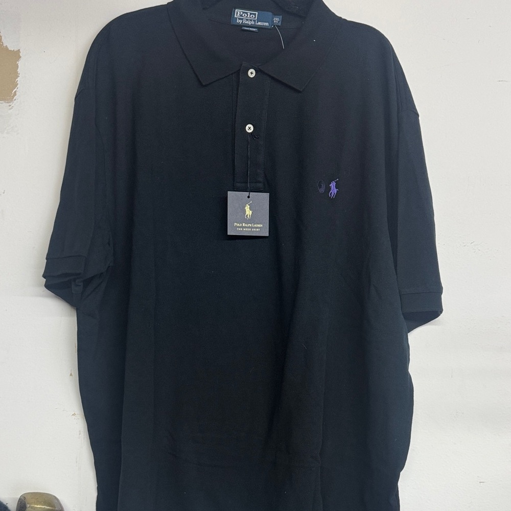 Polo by Ralph Lauren Men's Classic Black Polo Shirt